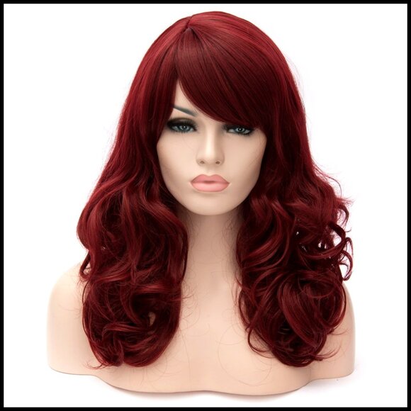 Long Curly Beehive Wig Heat Resistant Synthetic Hair Party Cosplay Classic main image 5
